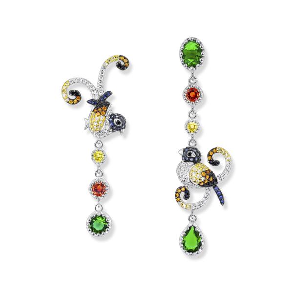 Nachti Paradiesvögel Ohrringe